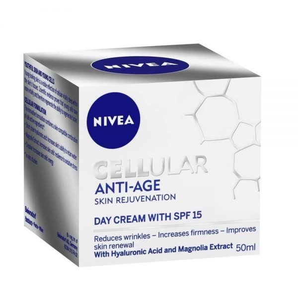 NIVEA denný krém na omladenie pleti Cellular Anti Age SPF 15 50 ml