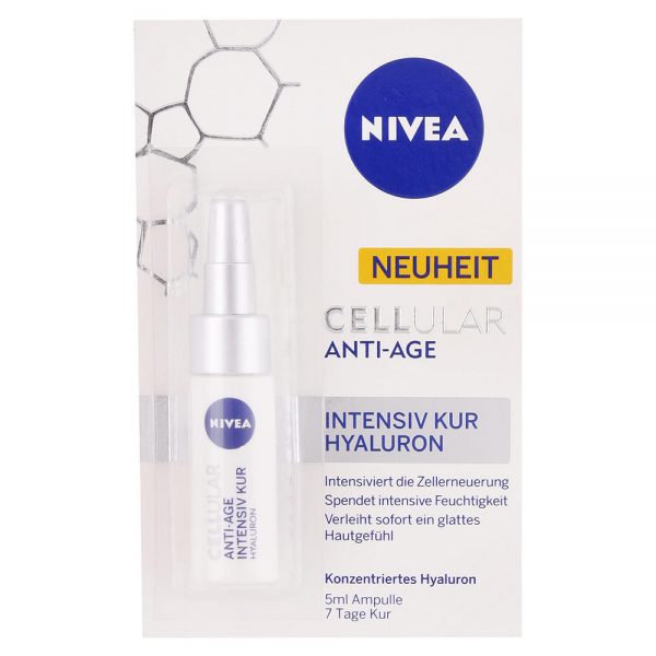 NIVEA intenzívna kúra Cellular Anti Age Hyaluron 5 ml