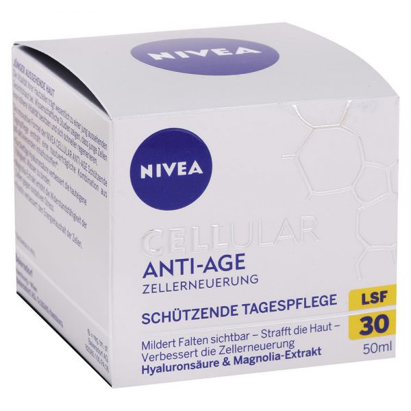 NIVEA ochranný denný krém s SPF 30 Cellular Anti Age 50 ml