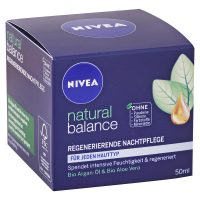 NIVEA regeneračný nočný krém Natural Balance 50 ml