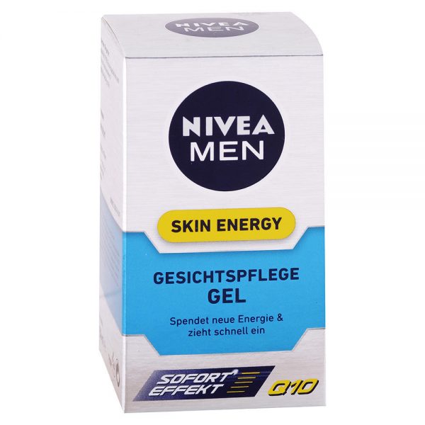 Nivea MEN - Gélový krém na tvár Skin Energy 50ml